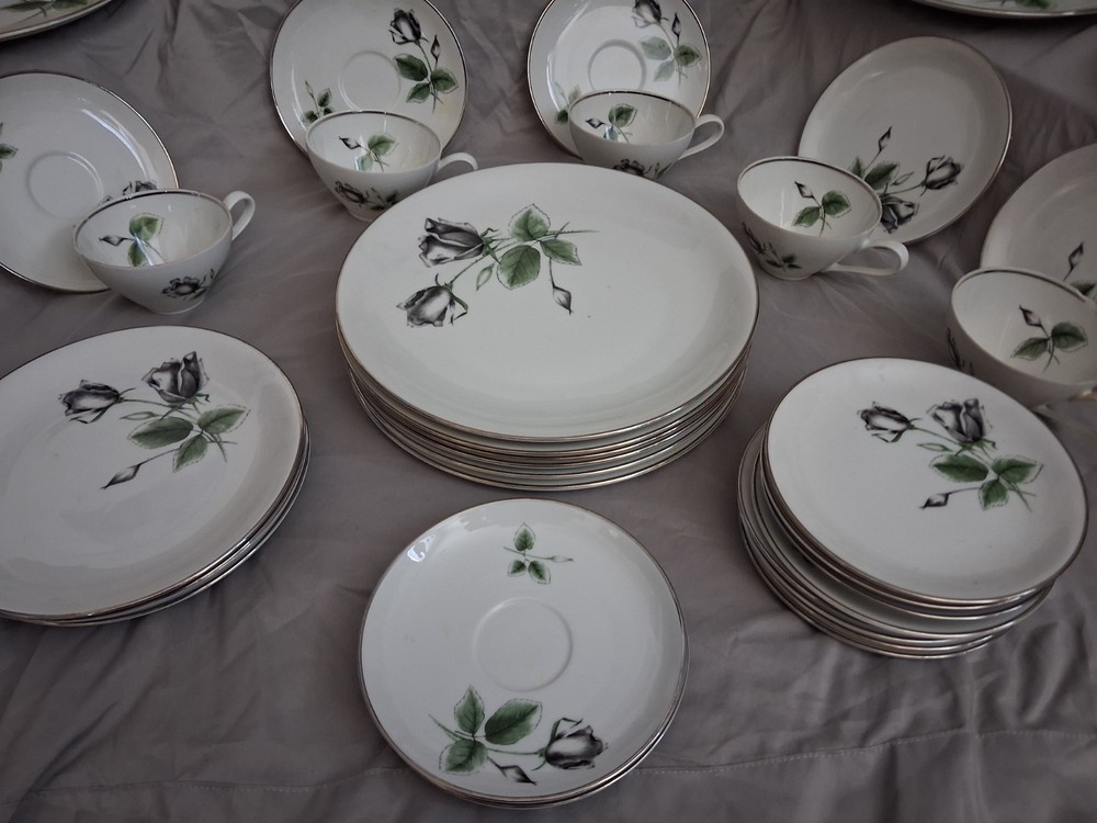 Stonegate Midnight Rose Dinnerware/Teaset