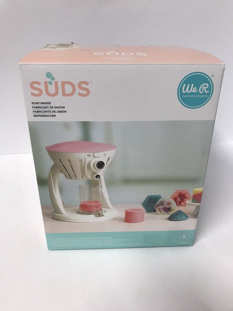 We R Memory Keepers Suds Custom Soap Making Machine Crafting Open Box