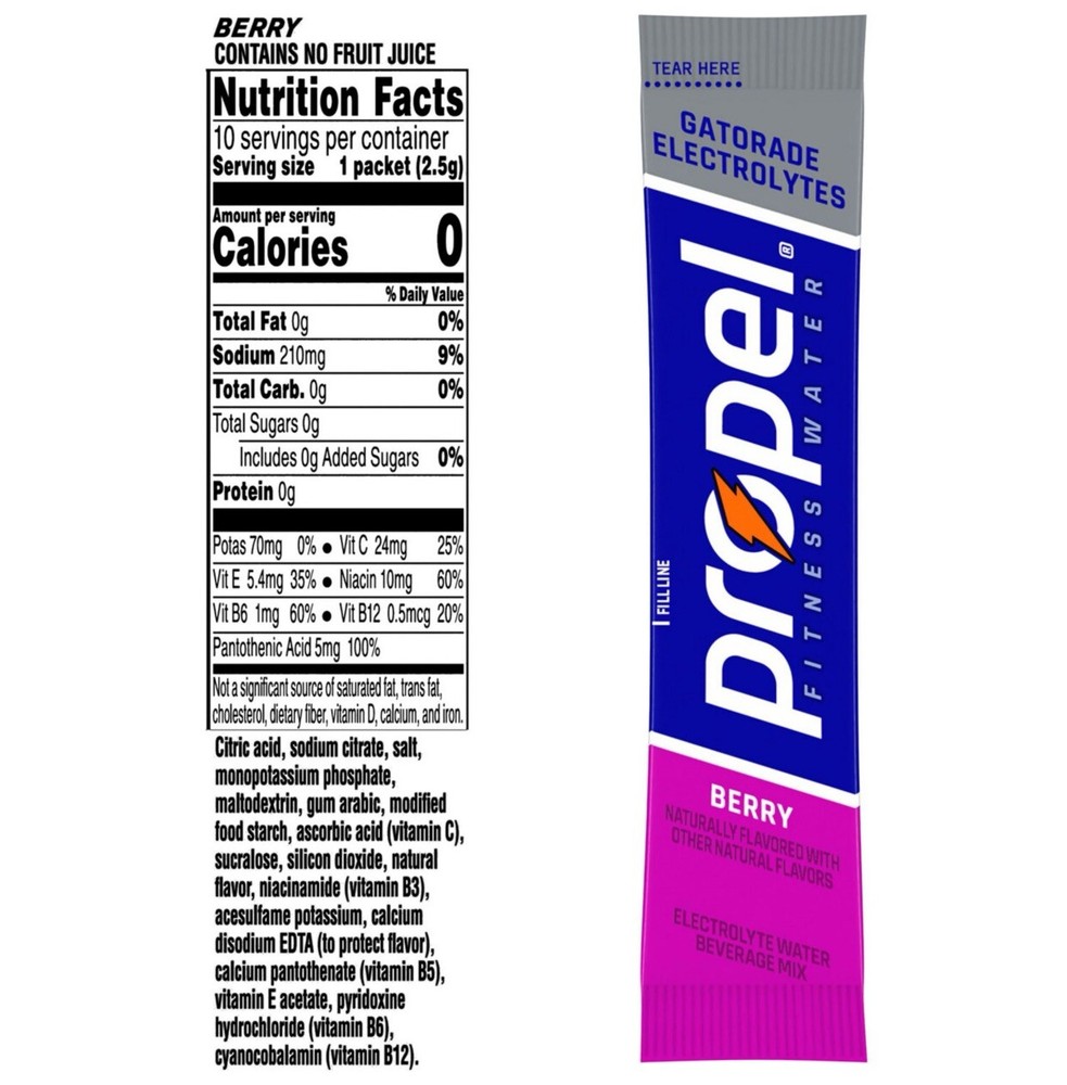 Propel Powder Variety Pack, 40 pk.