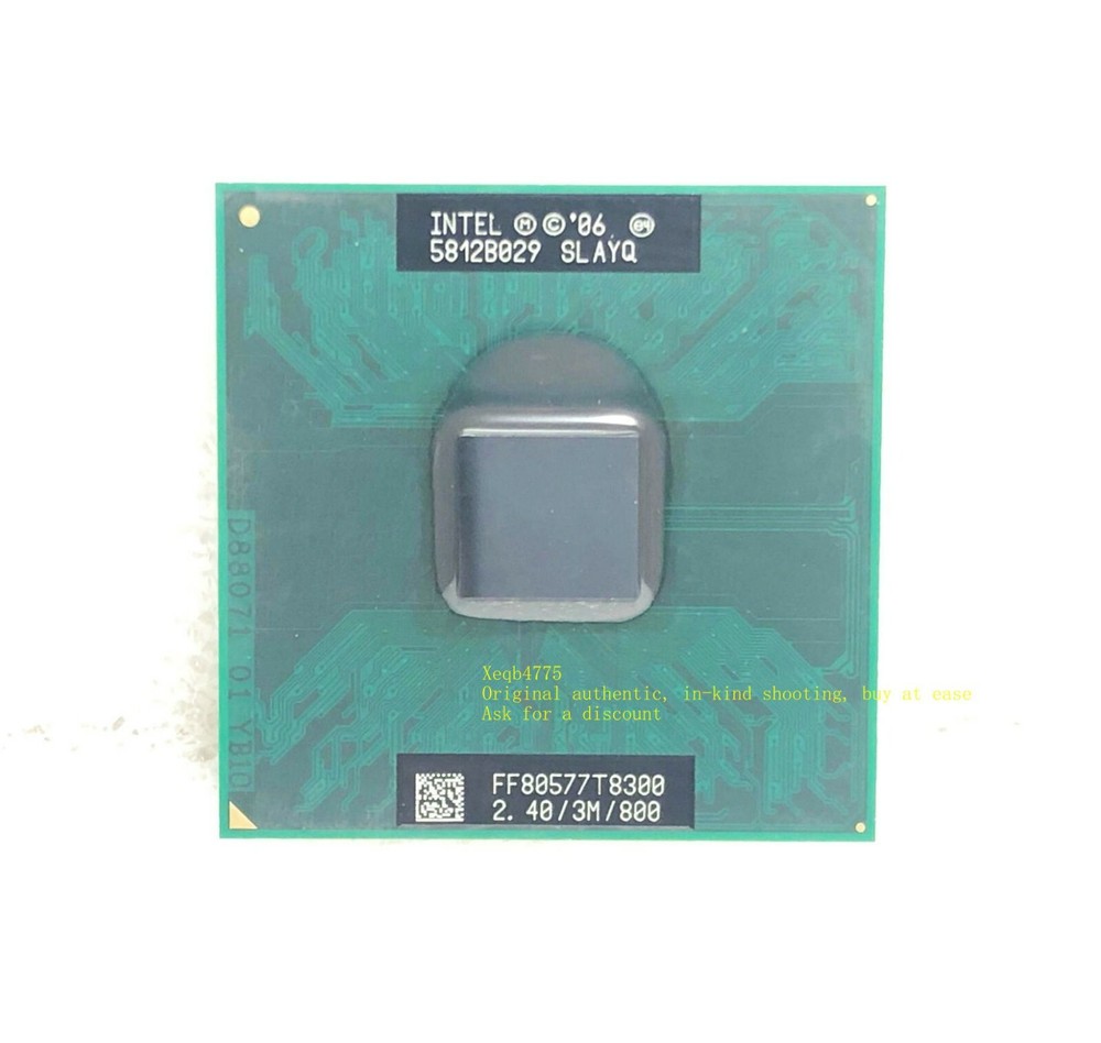 Intel Core 2 Duo T8300 2.4GHz Dual-Core (SLAYQ) Notebook Processor