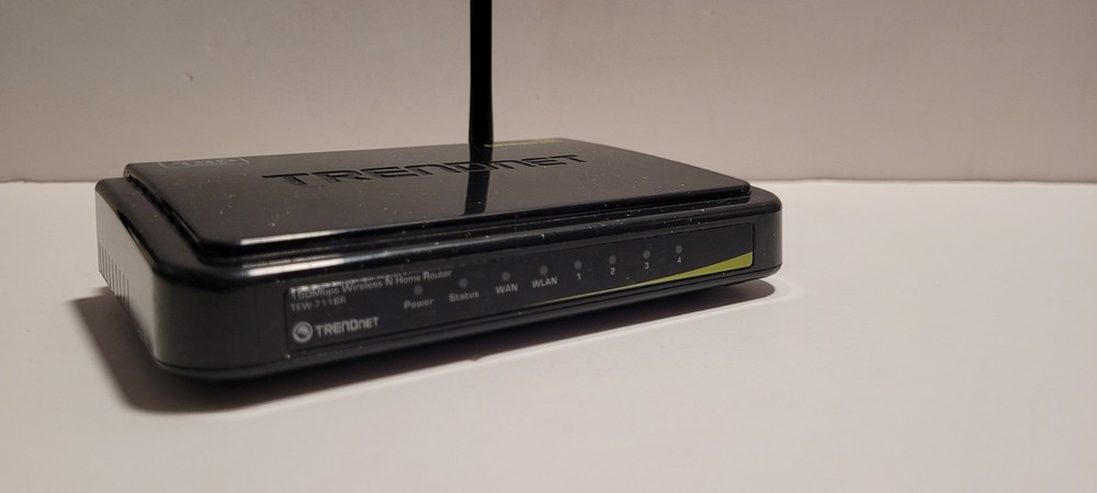 Bundle TRENDnet TEW-711BR Wireless N 150Mbps Router + Power Adapter – Tested