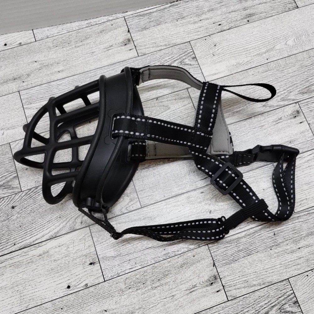 Basket Dog Training Muzzle Allows Drinking Panting Size 4