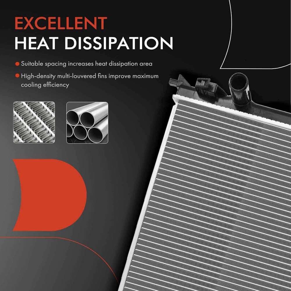 Dodge Challenger Radiator 68050126AA 2009-2021