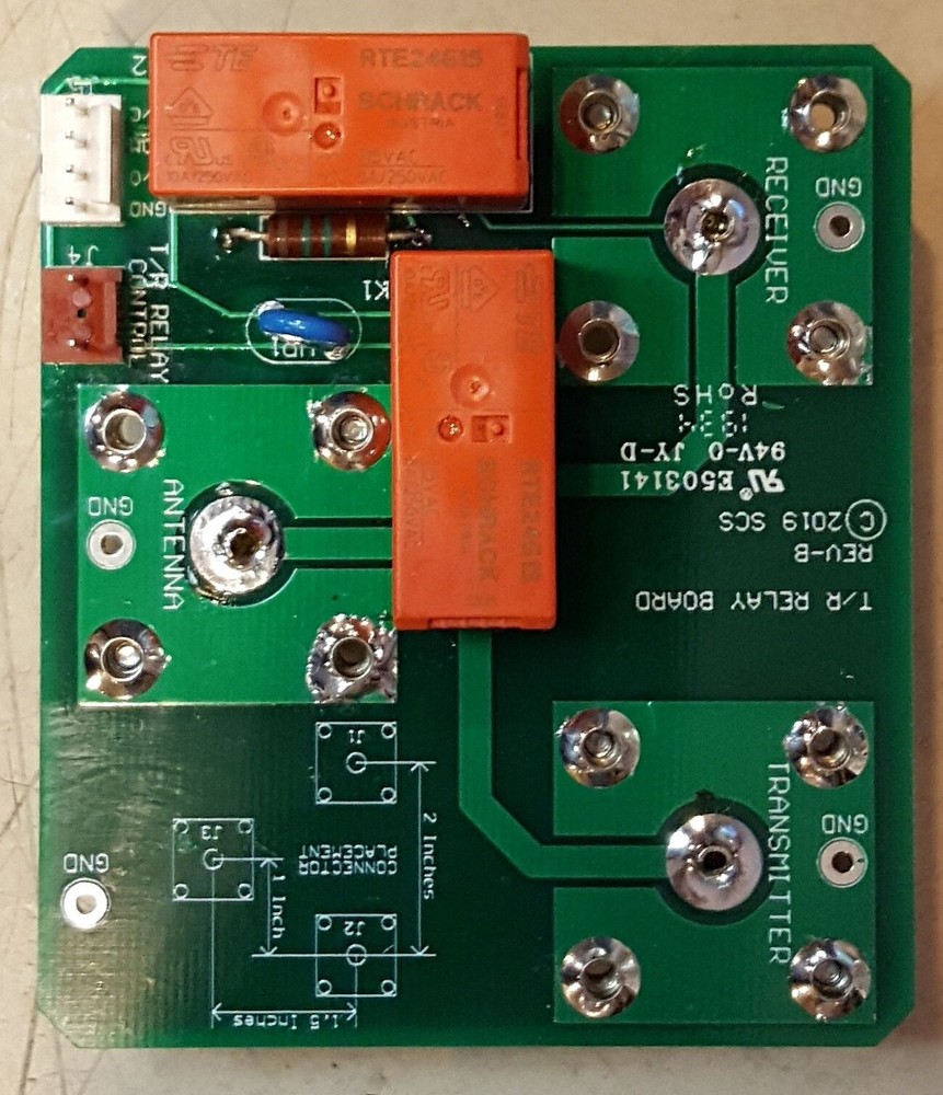 Antenna T/R switch bare PCB