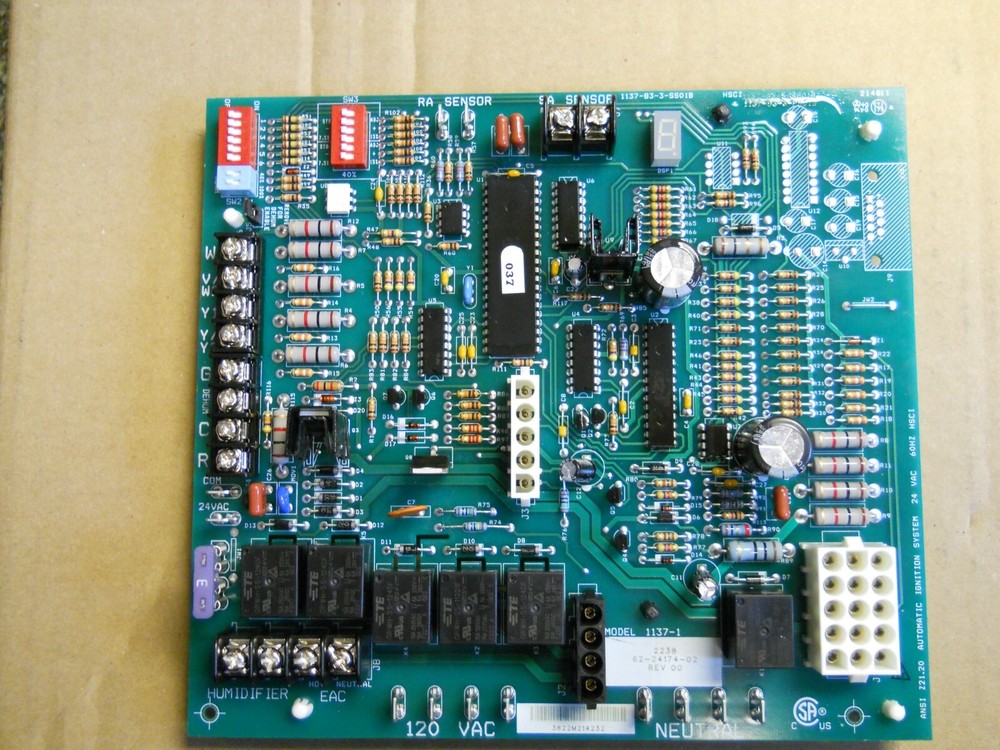 New OEM Control Board 1137-83-3-SS01B