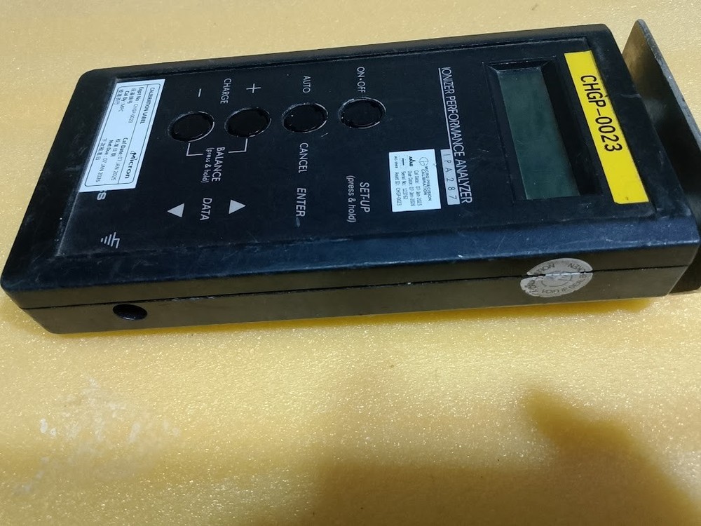 MEX Monroe Electronics CHGP-0023 IONIZER PERFORMANCE ANALYZER 287a Ver 1.13