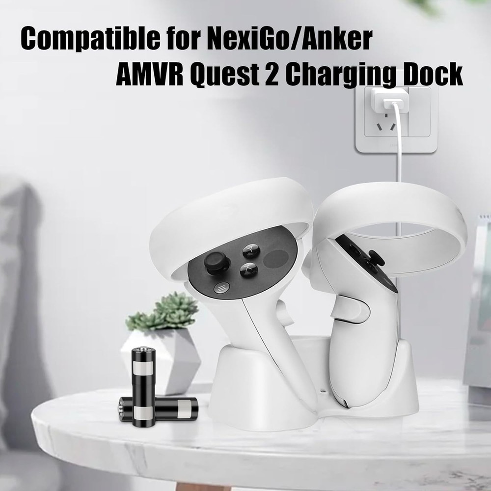 Rechargeable Controller Battery Compatible for Oculus Quest 2 Controller