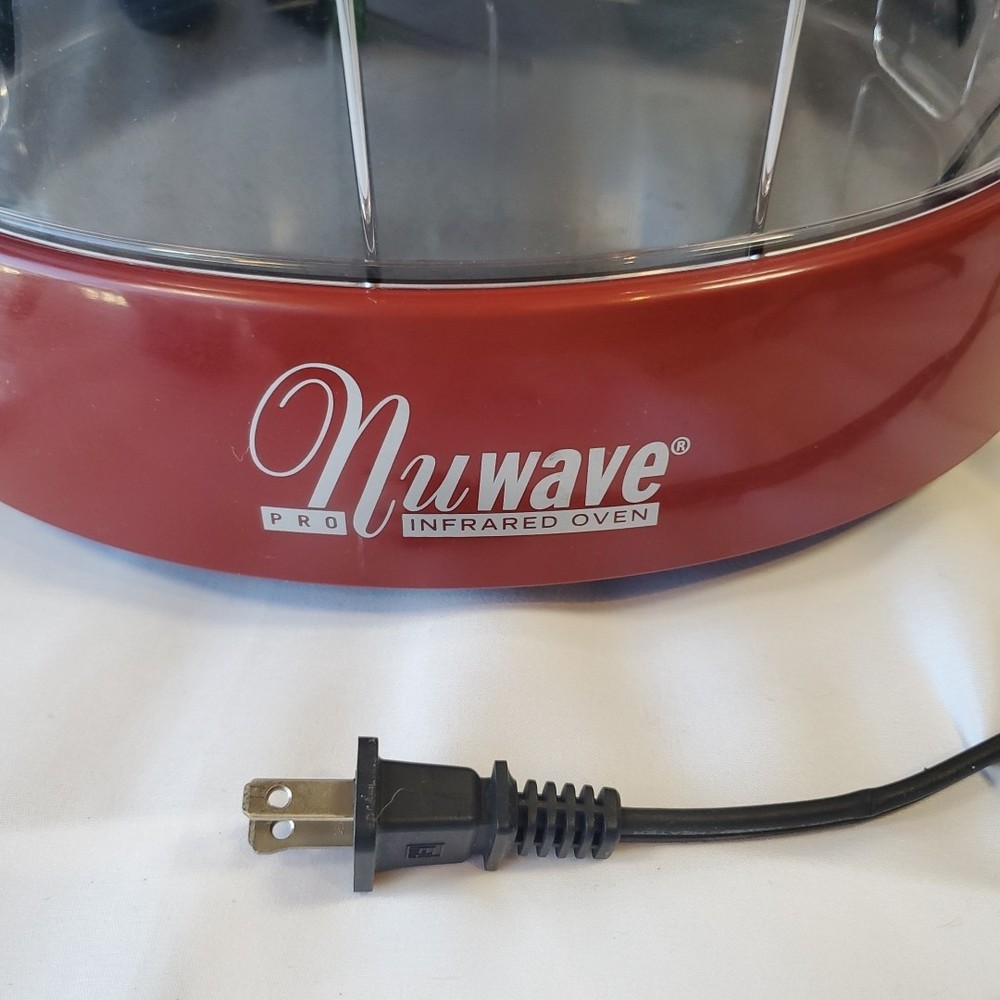 NuWave 20337 Pro Infrared Oven Cinnamon Red -OPEN BOX-TESTED
