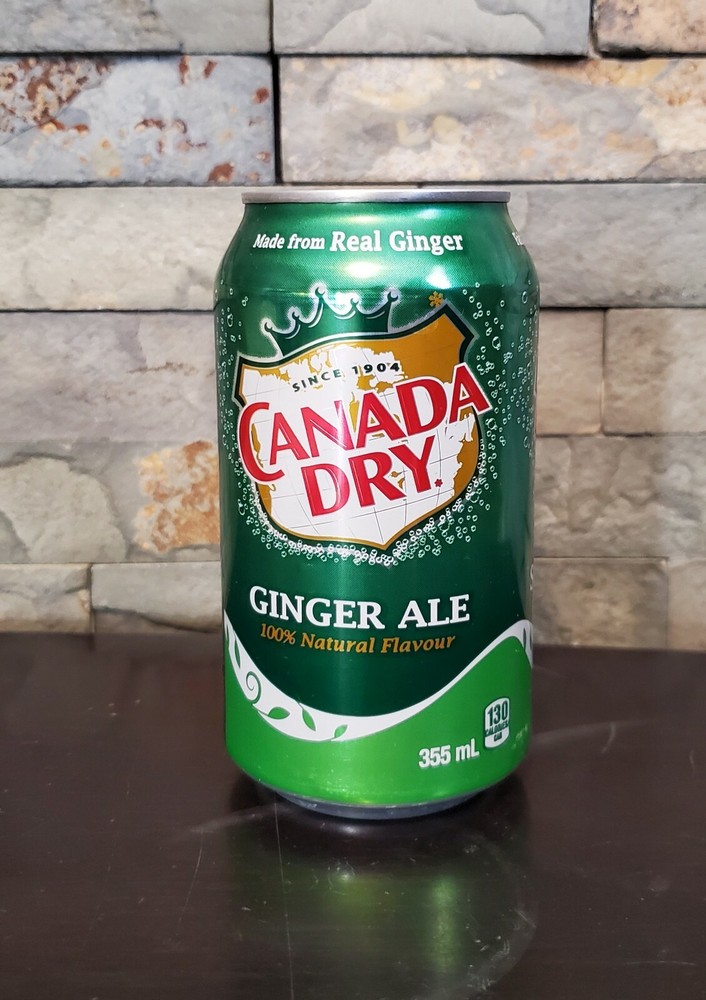 Empty Factory Error Canada Dry Soda Can