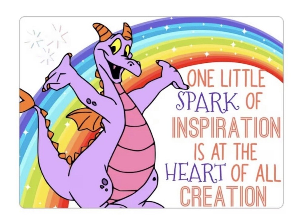 Disney Figment One Little Spark Magnet