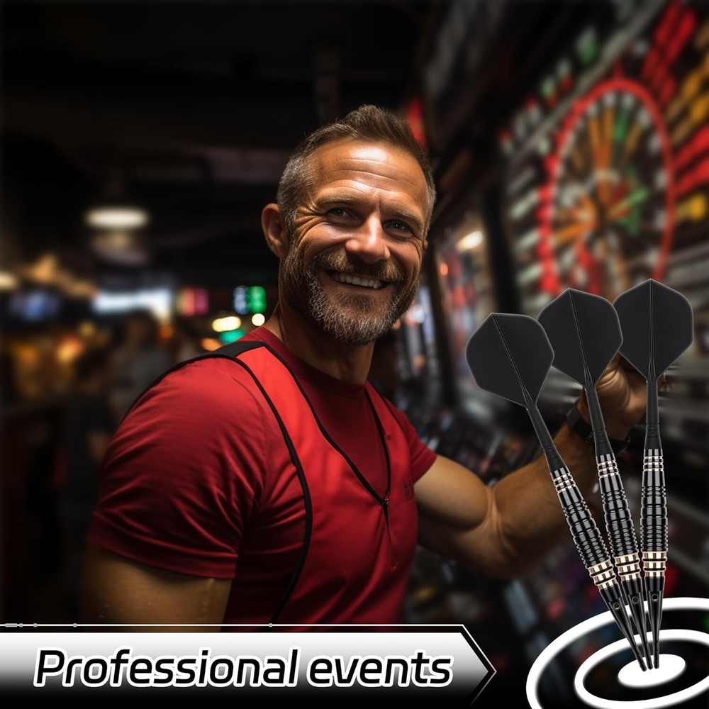 Professional Soft Tip Darts Set 18g with 30 Extra Tips and Gift Box