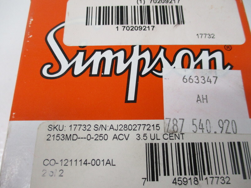 SIMPSON 17732 NSMP