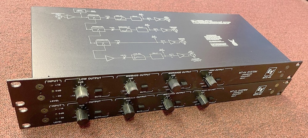 EV MTX-4A 4-Way Crossover for MT4 System (PAIR)