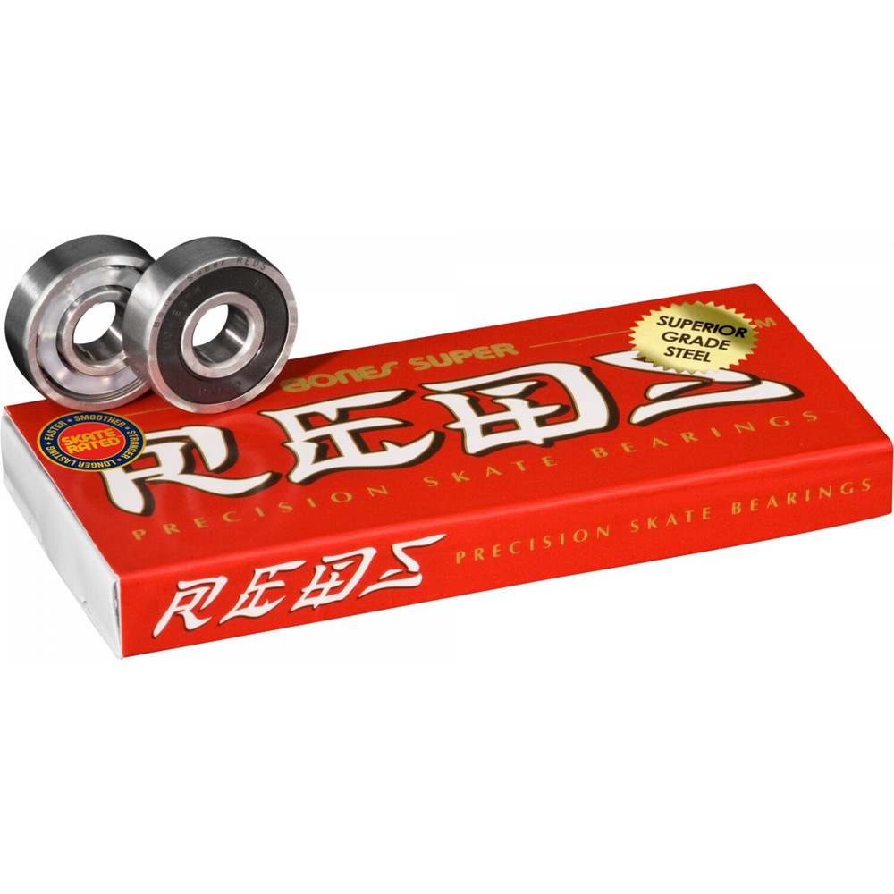 Spitfire Skateboard Wheels 52mm Classics With Bones Super Reds Bearings