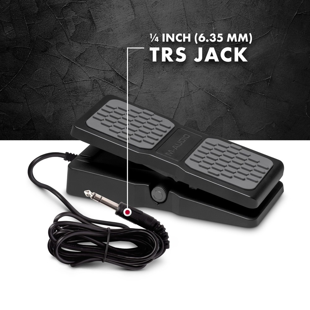 EX-P Expression Pedal for Keyboards, MIDI Keyboards/Controllers and Supported...