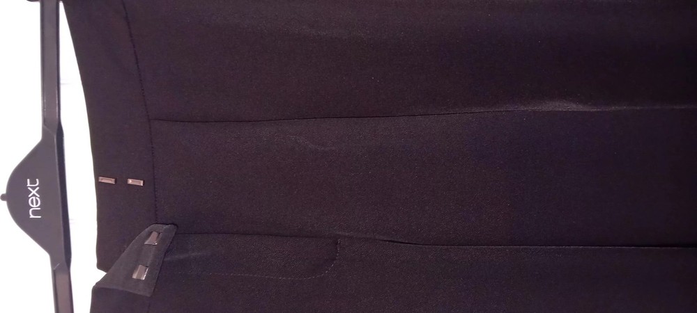 Ruth Langsford Black Trousers With Sequin Side Stripe 12p