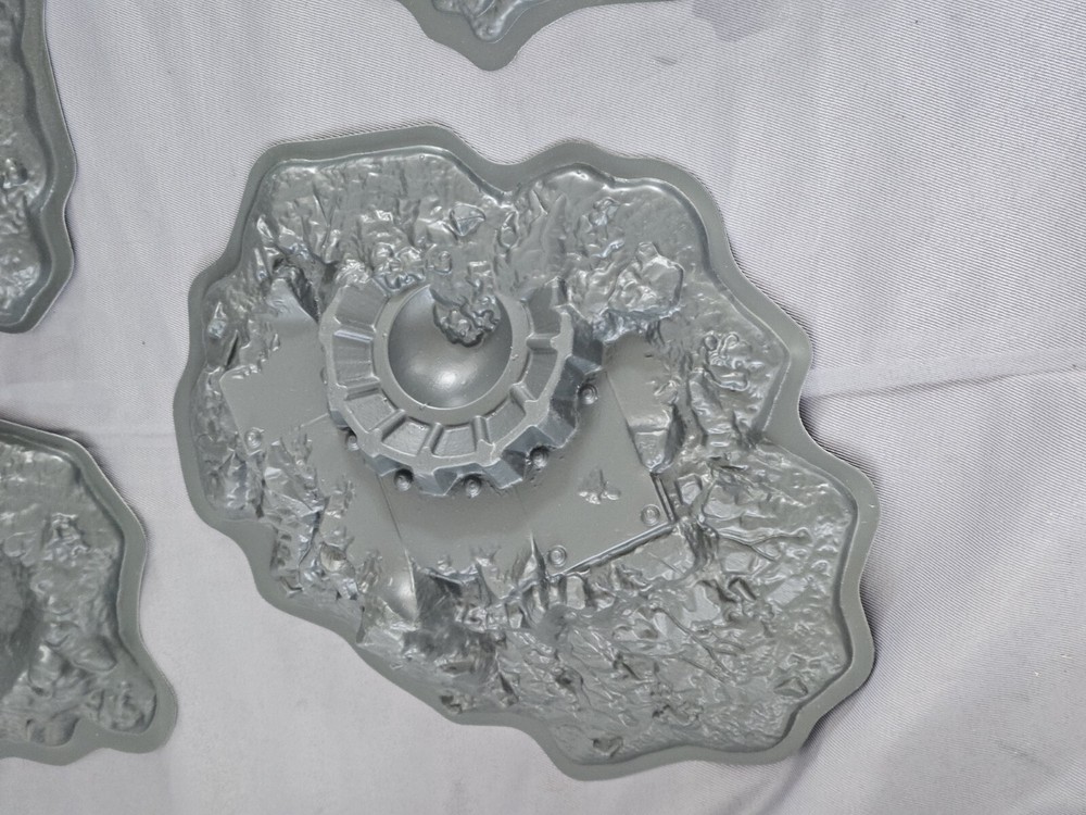 Warhammer 40k Moonscape Blastscape Craters Terrain Set - 4 Pieces