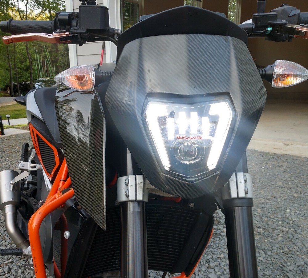 LED Headlight - KTM Duke 690 / 690R........ NEW MOD!