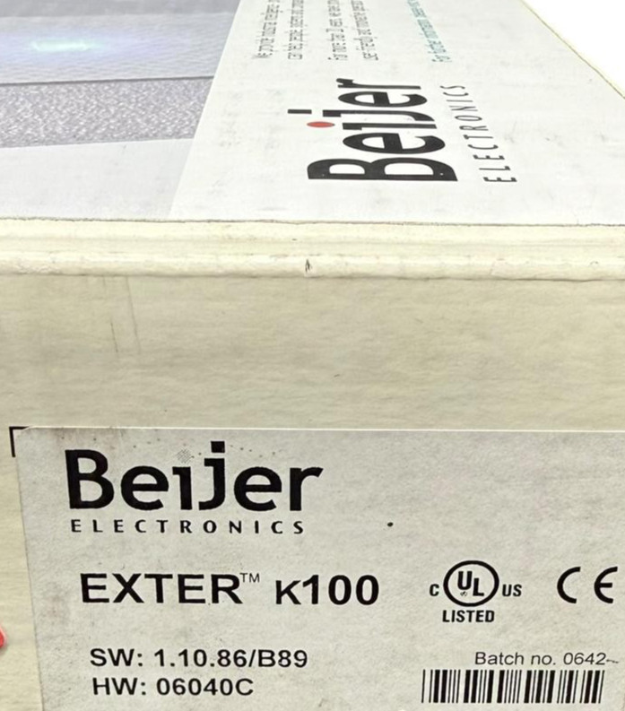 Beijer Exter T100 Type 06040C HMI