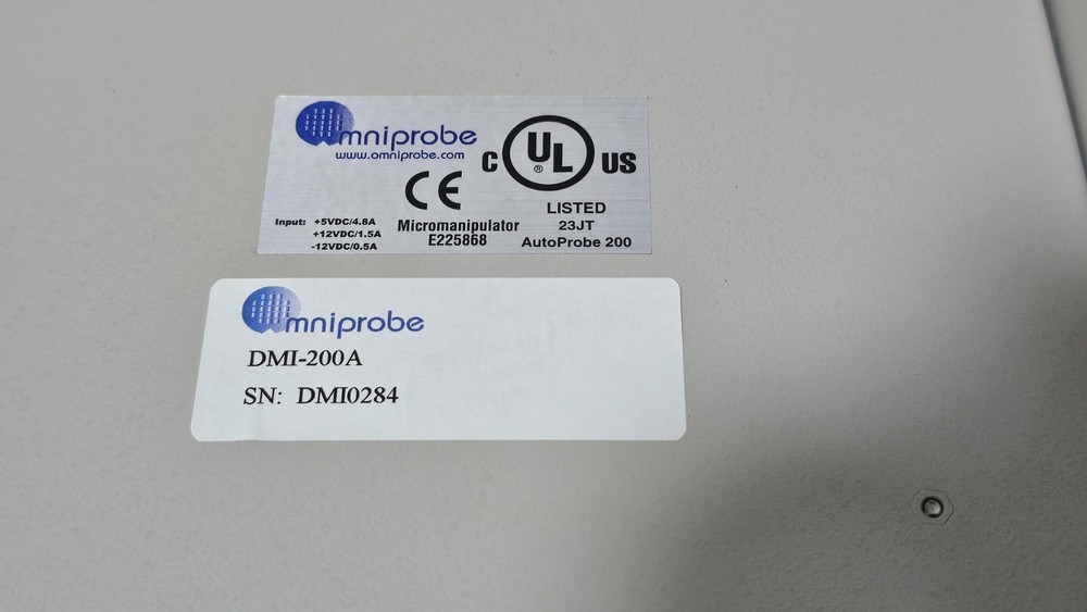Omniprobe UL Micromanipulator E225868 AUTO PROBE200 w/DMI-200A Controller
