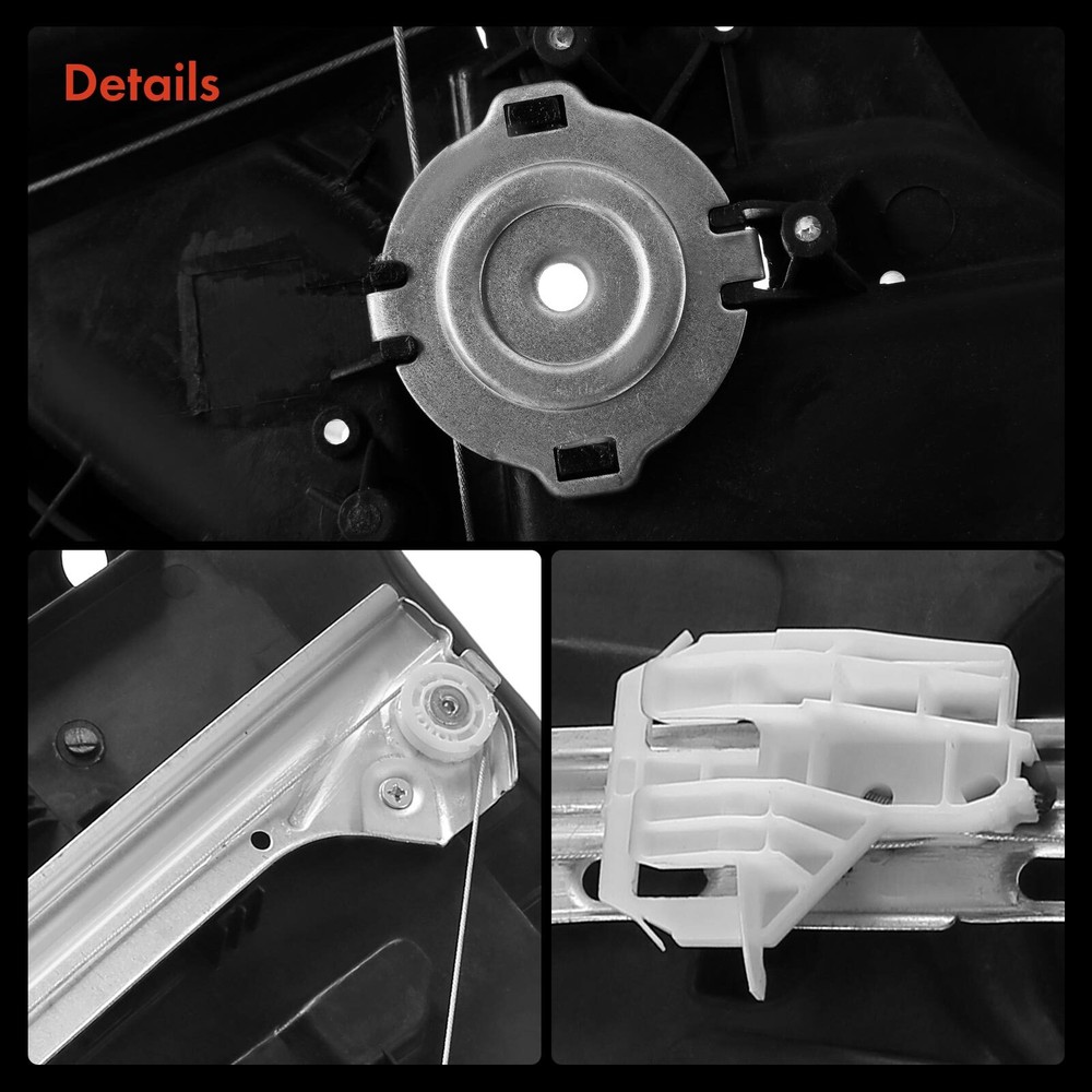 Window Regulator & Panel Front Right for Dodge Ram 1500 2500 2009-2012 w/o Motor