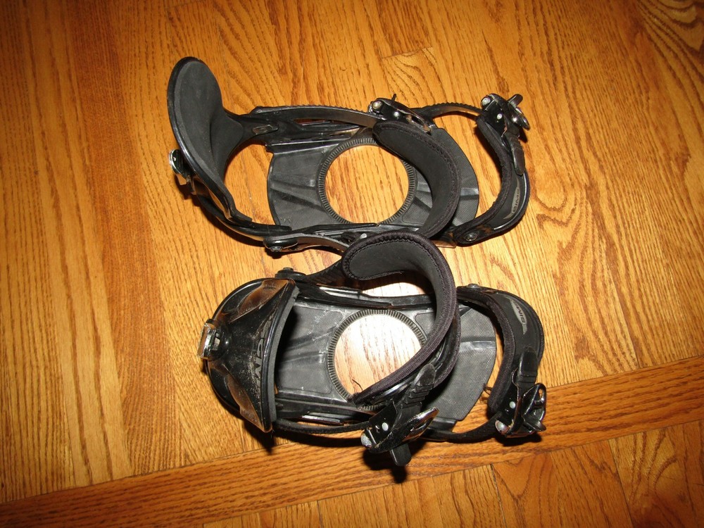 SIMS SNOWBORAD BINDINGS - BLACK - SMALL