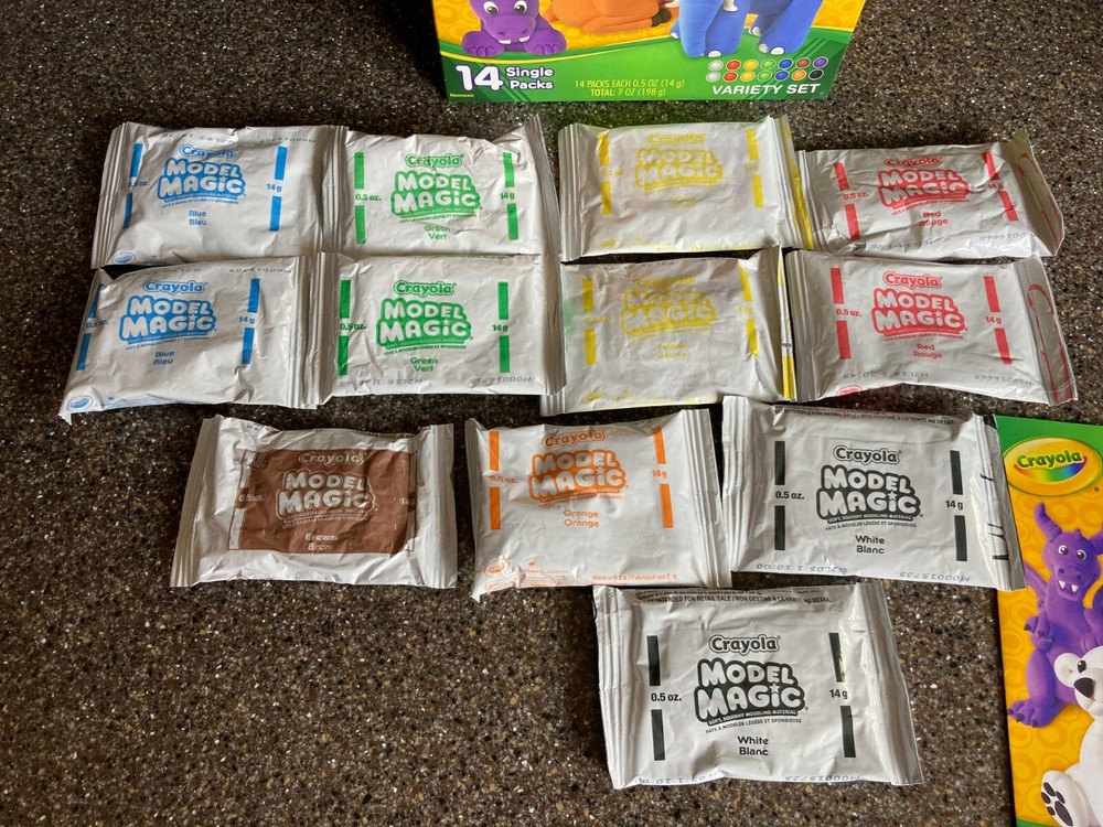 Crayola Model Magic Variety Set includes 12 sealed packs