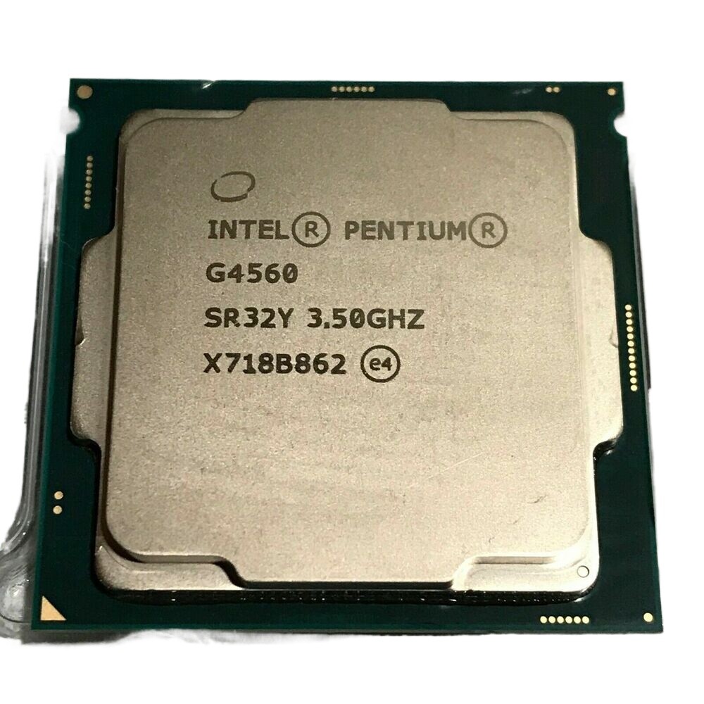 Intel Pentium G4560 3.50GHz Dual-Core CPU SR32Y LGA1151 Socket Processor