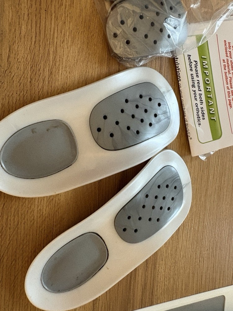 Walk-Fit Platinum Orthotics Inserts- Women’s Size 5-5.5