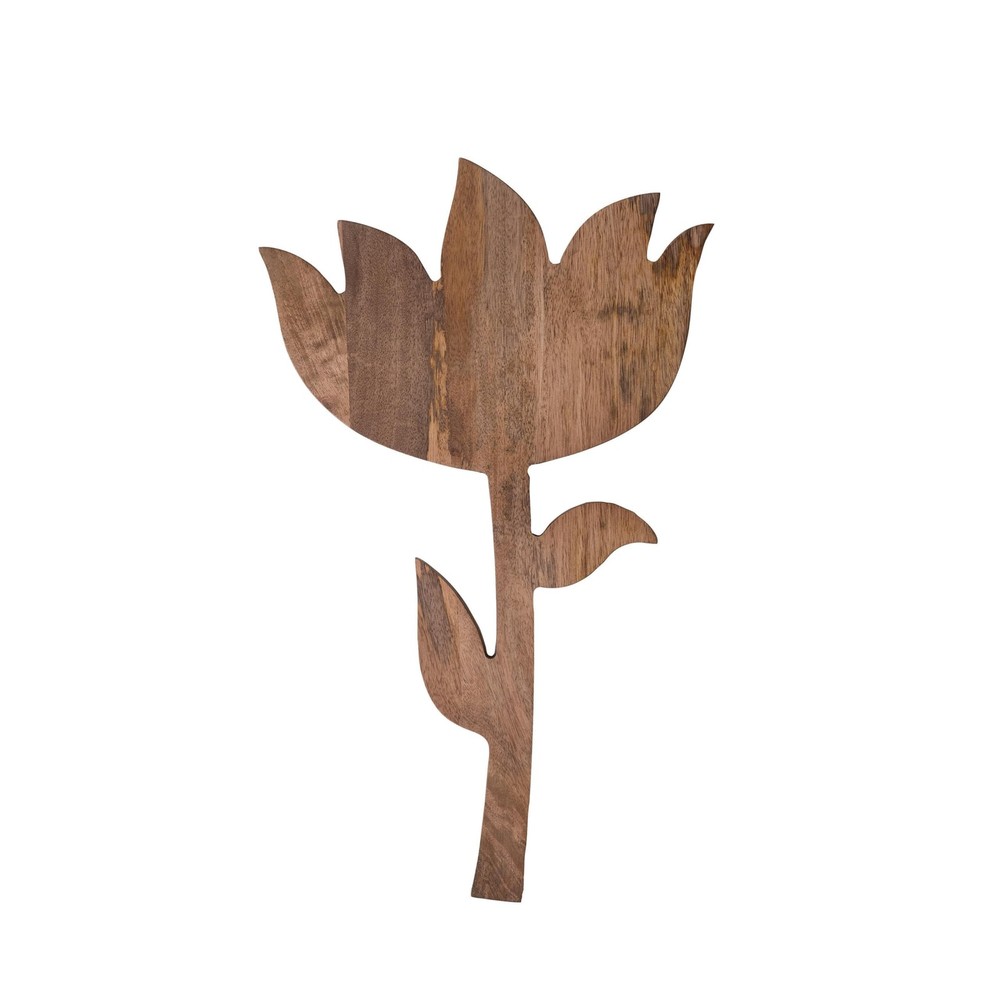 Bloom Mango Wood Serving Board, Natural