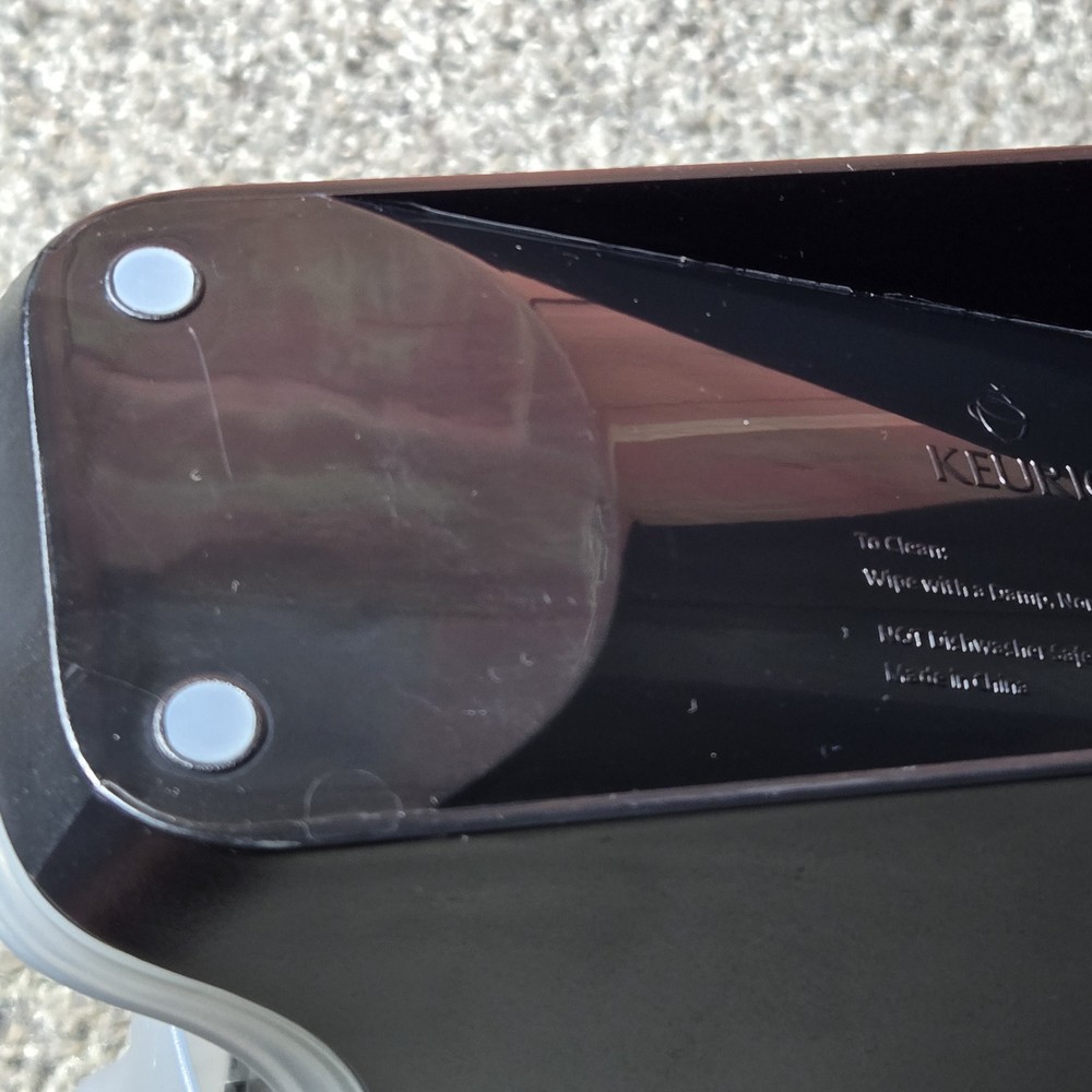 Keurig K Cup Pod Holder Slim Caddy Vertical Coffee Storage Dispenser Black CLEAN