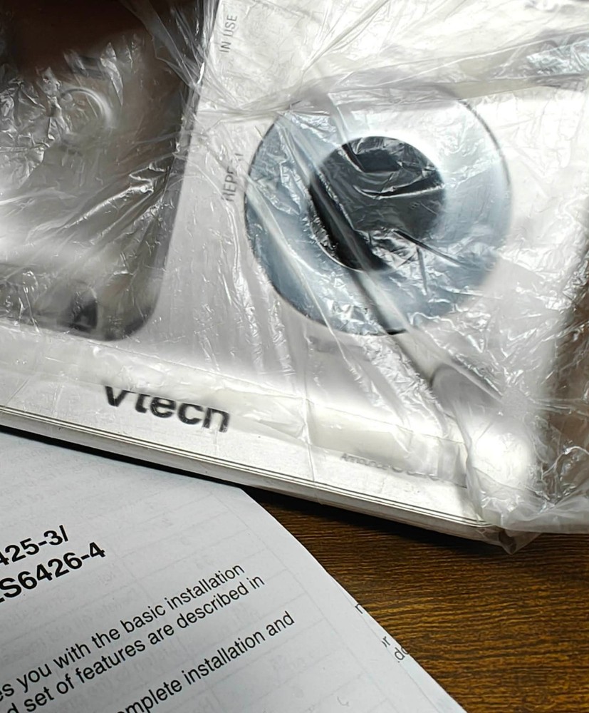 New Vtech LS6525-3 Silver Charging Cradle Base, answering base