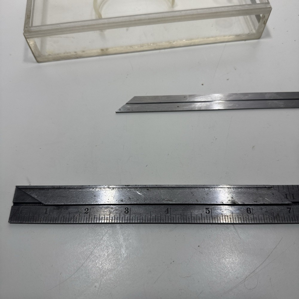 MOORE & WRIGHT SHEFFIELD 994 Vernier Bevel Precision Protractor H63/48 custom