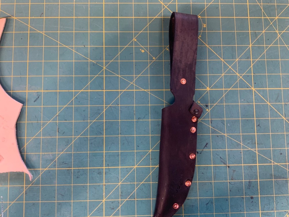Knife Sheath Hand Made Leather