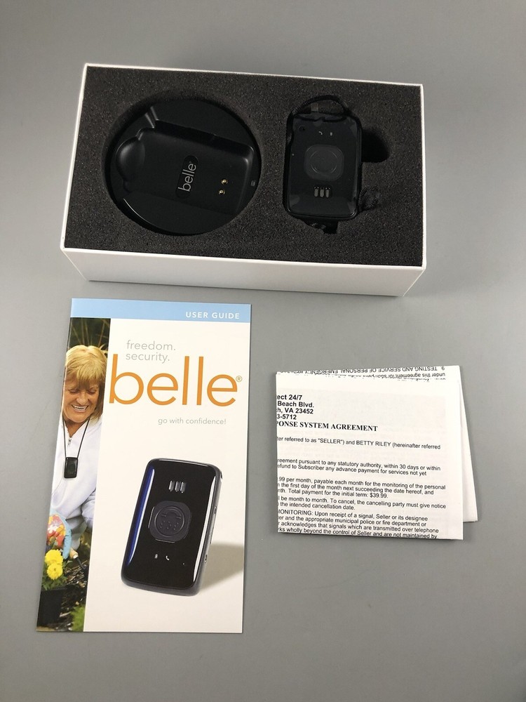 BELLE - MOBILE PERSONAL EMERGENCY RESPONSE SYSTEM - ME056Z - Xy8