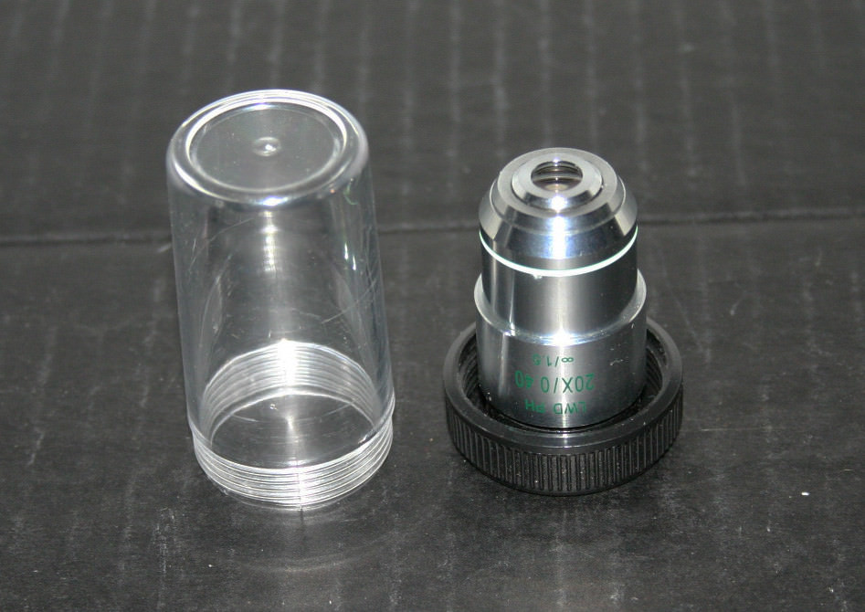 Inverted Microscope Fisher etc. 20X Plan Phase Contrast Infinity LWD Objective