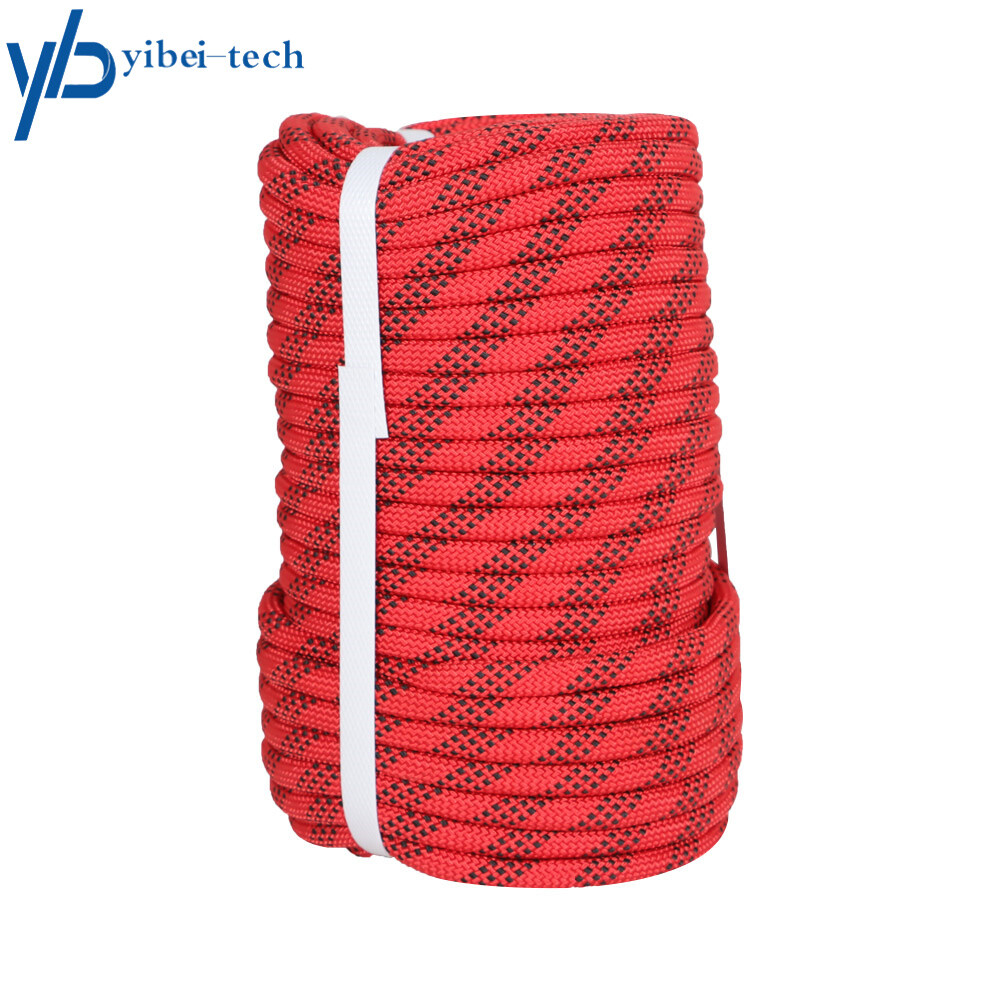 3/8"×100' Braid Polyester Rope Arborist Tree  Rope 3520Lbs High Strong