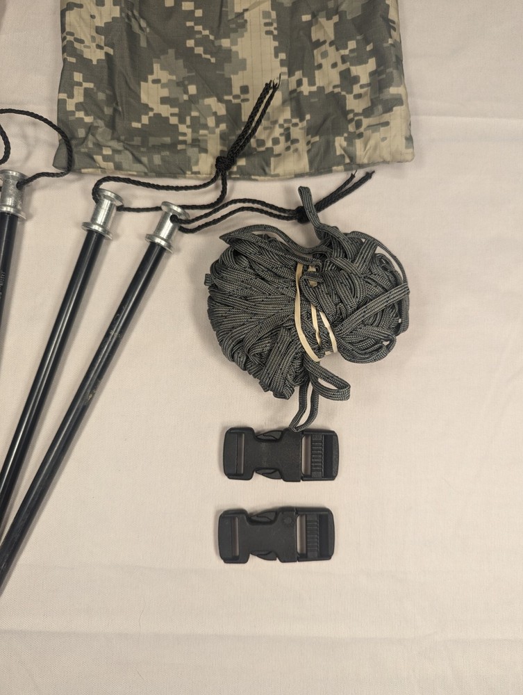 Improved Combat Shelter Repair Kit & Stakes USGI ACU