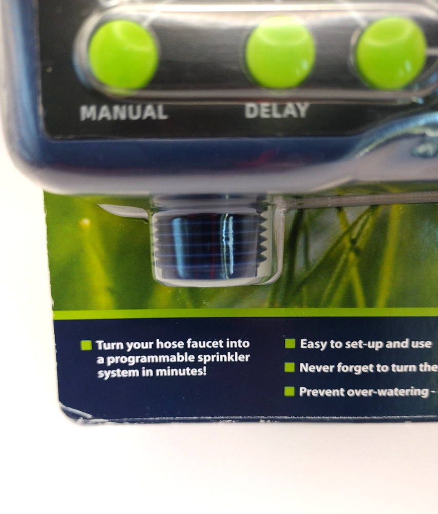 Ray Padula 1-Zone Programmable Electronic Sprinkler Timer for Yard Garden Hose