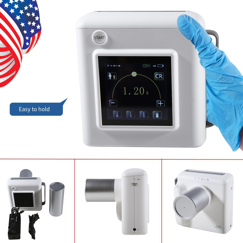 Dental X Mobile Unit System Ray Digital Machine High Frequency No Shield/Sensor