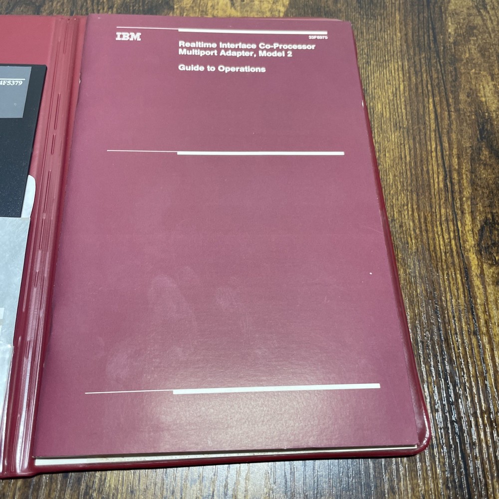 IBM Realtime Interface Co-Processor Multiport Adapter Model 2 Operations Guide