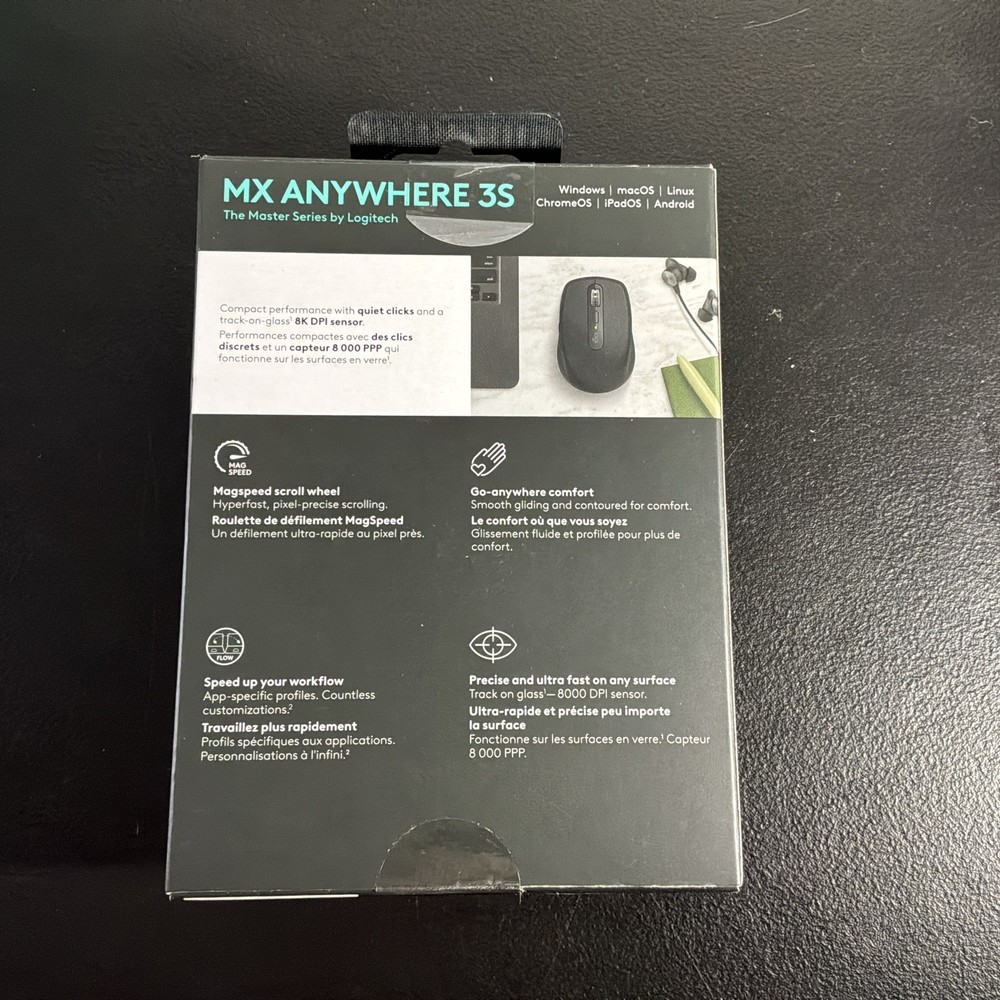 Logitech MX Anywhere Mouse 3s (Black And White Available)