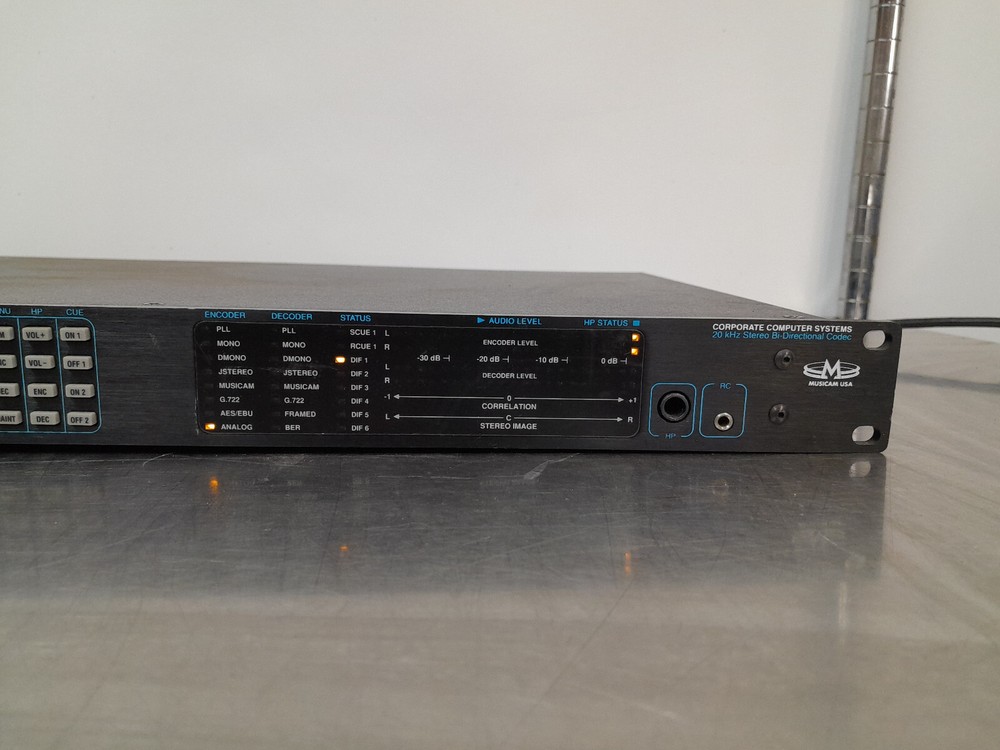 CCS CDQPrima120 Musicam 20kHz Stereo Bi-Directional CODEC