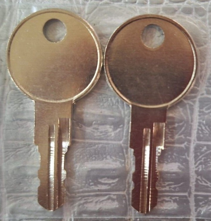 A00-A24 Two keys for ProWorks Tool Box Walmart Toolbox Key cut to code A00 - A24