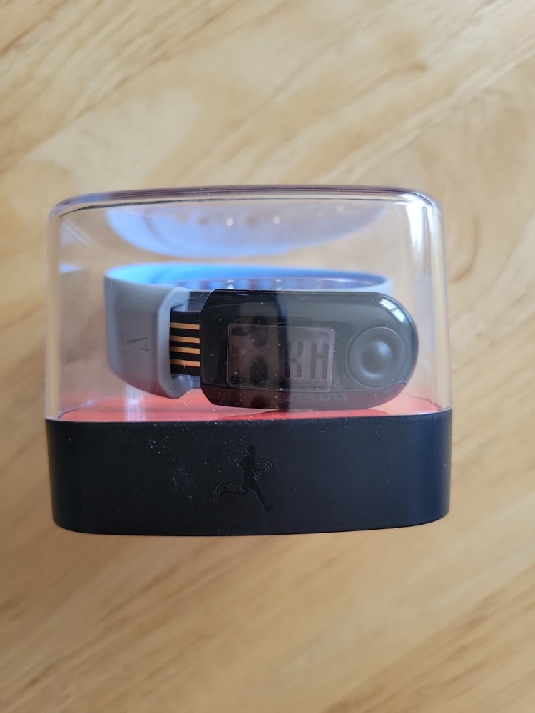 Nike + Sportband Pedometer Sensor Activity Tracker Medium Grey University Blue