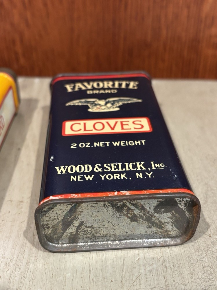 Favorite Brand Spice Tins