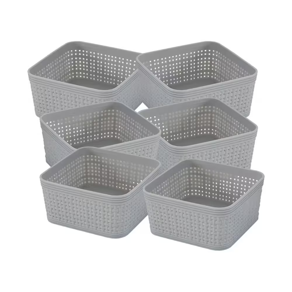 6-Pack Organizing Set in Grey