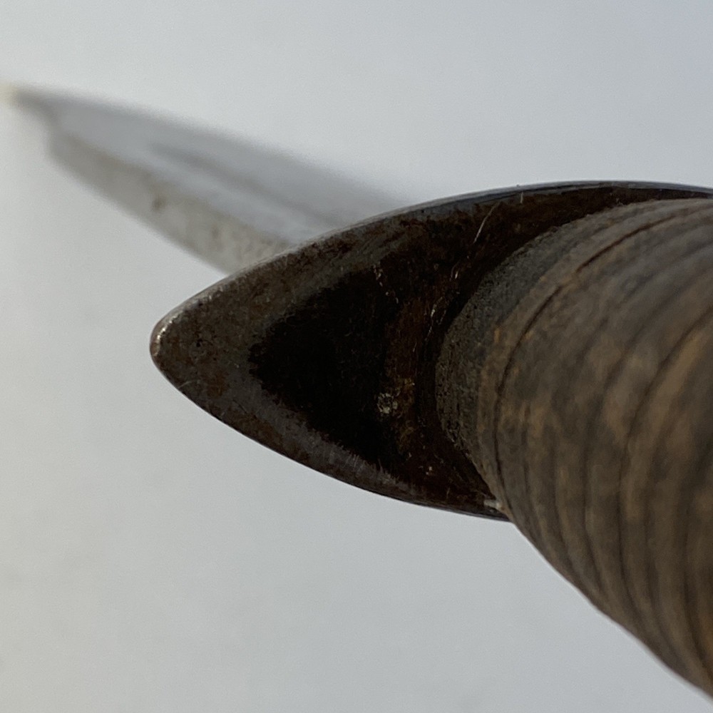 WWII Theater Made Fighting Knife W/Stacked Handle