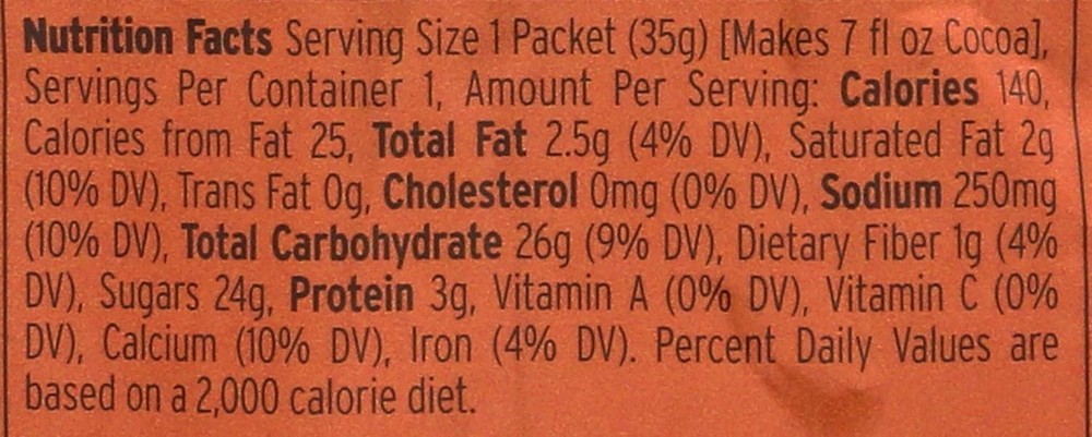 Cocoa Mix, Classic Mint, 35 grams