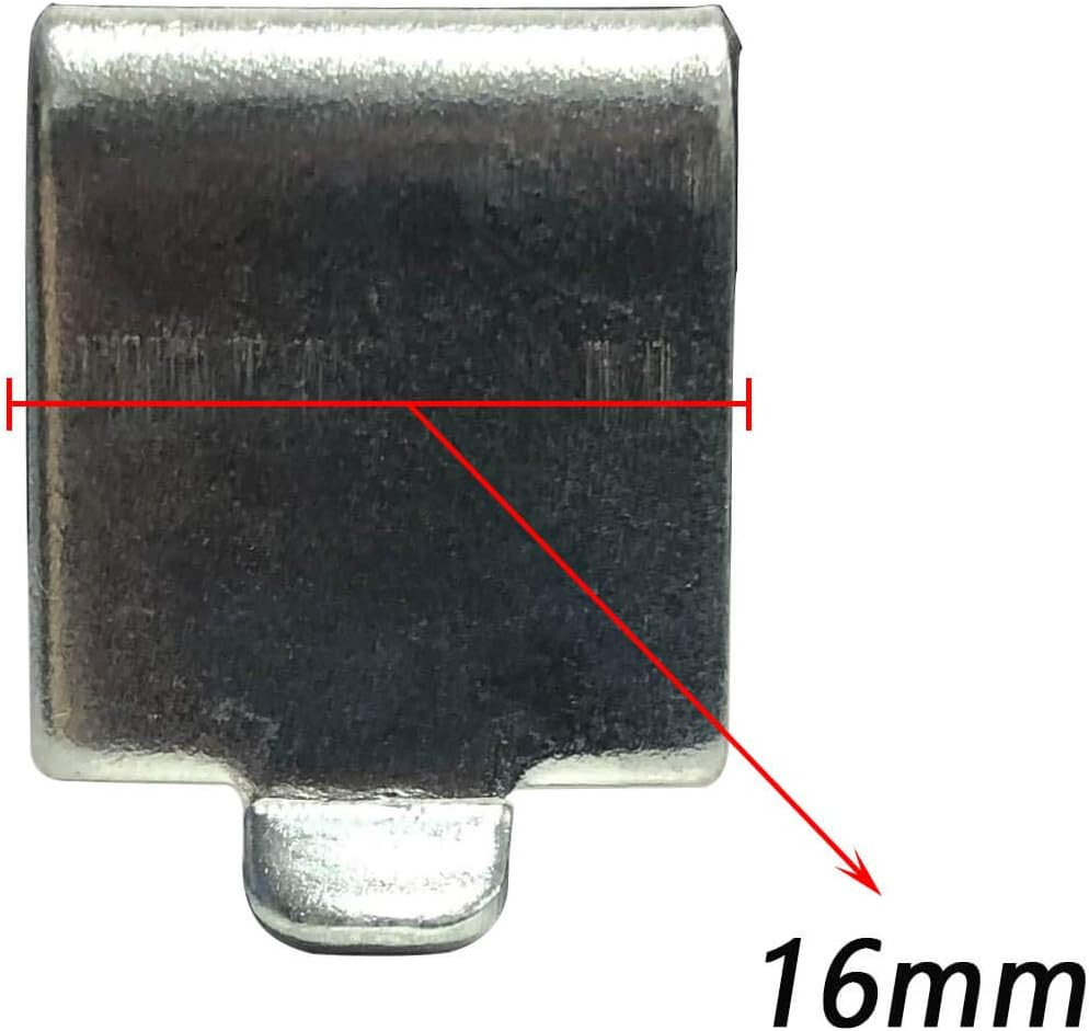 Adjustable Steel Pilaster Shelf Support Clips -40 Pieces